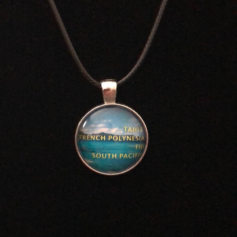 Handmade Cabochon Stone Necklace